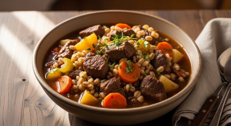 Beef and Barley Stew: A Hearty, Comforting Classic You’ll Want to Make Every Winter