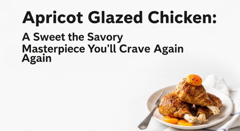 Apricot Glazed Chicken: A Sweet and Savory Masterpiece You’ll Crave Again and Again