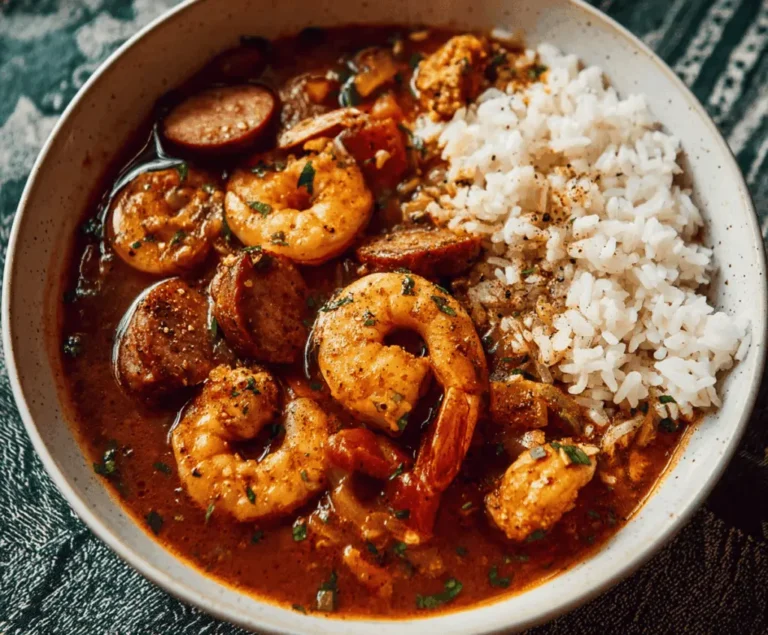 Easy Shrimp and Sausage Gumbo Recipe