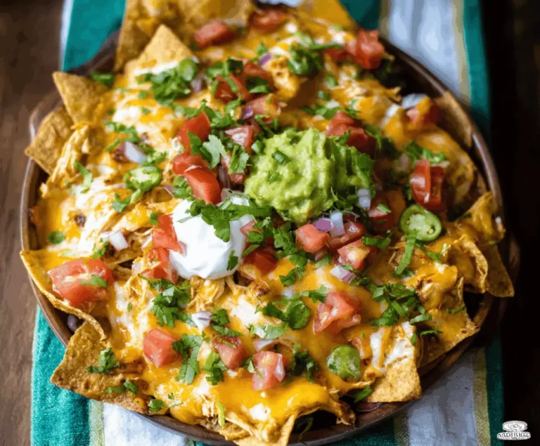 Crockpot Creamy Chicken Nachos