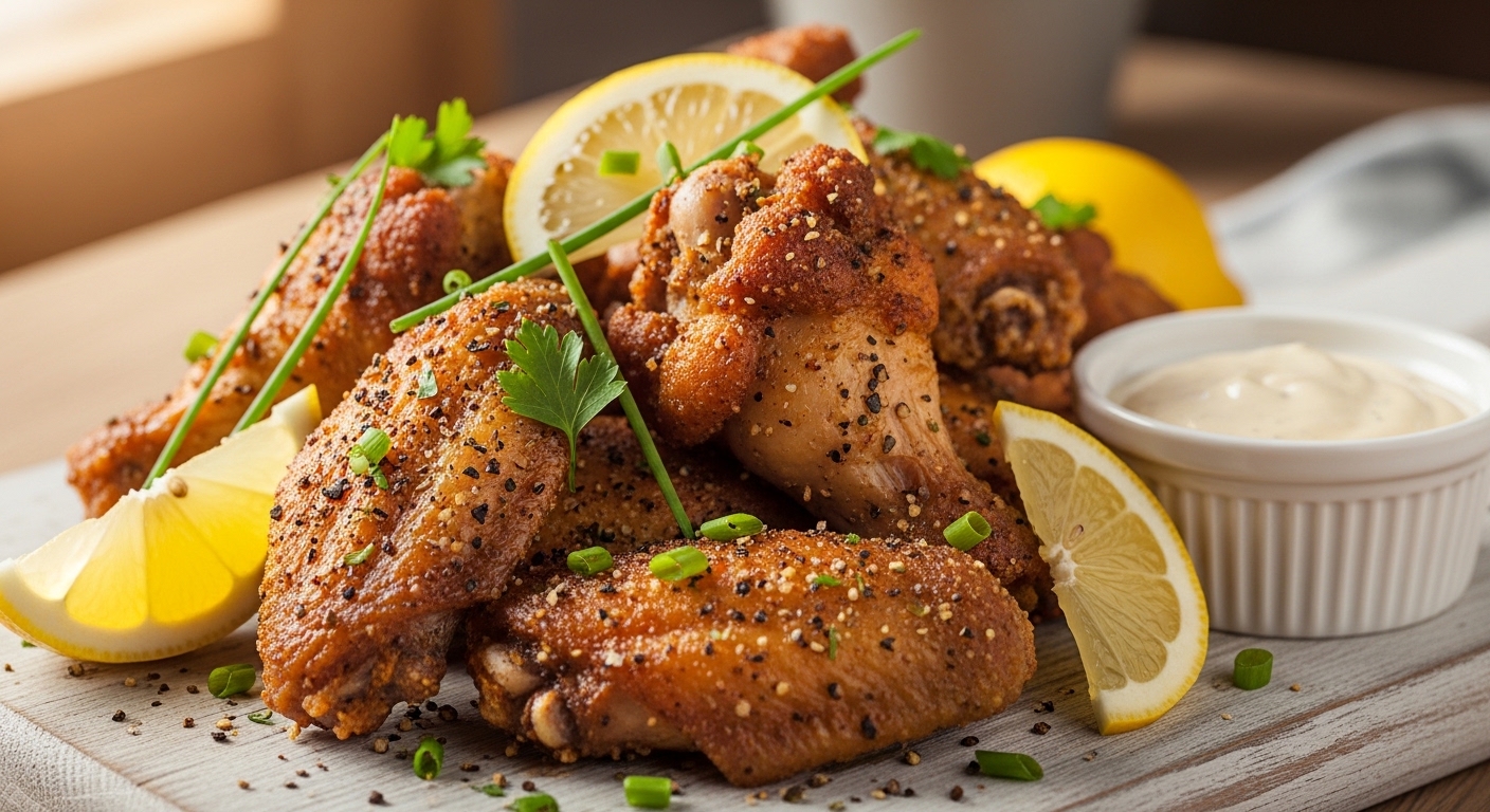 Keto Lemon Pepper Wings: A Crispy, Flavorful Low-Carb Twist on a Classic Favorite
