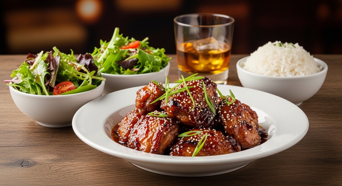 Bourbon Chicken Dinner: A Rich, Sweet, and Savory Comfort Classic