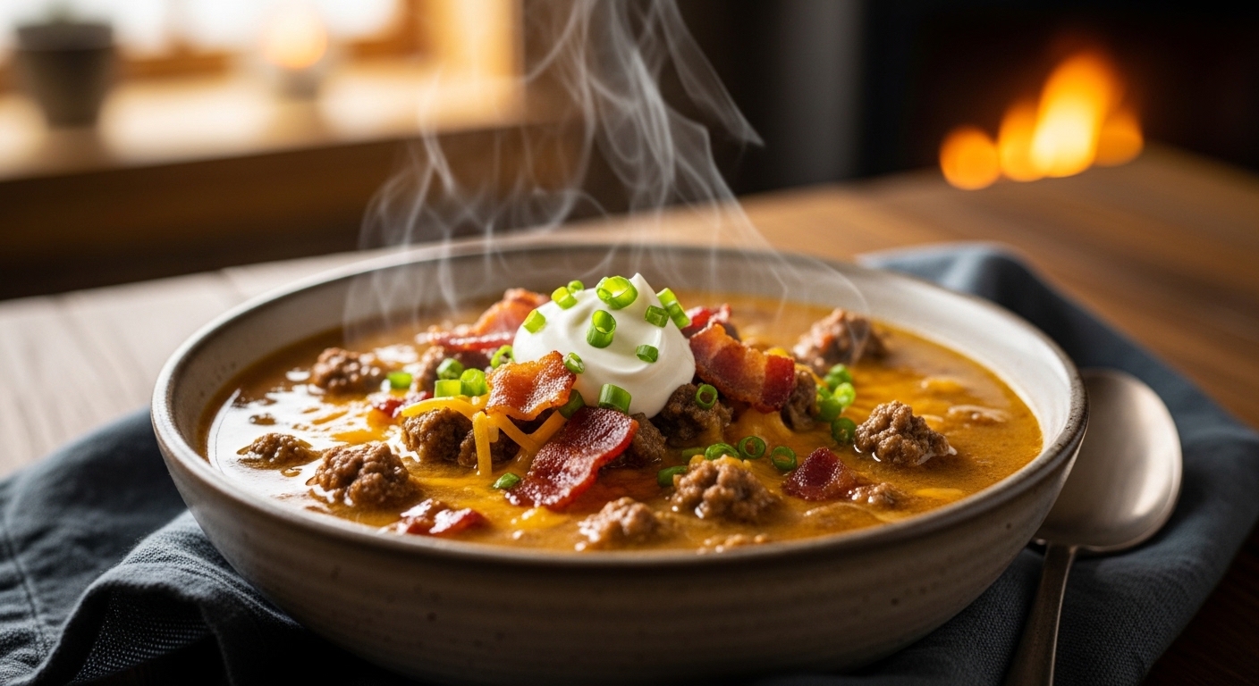 Keto Bacon Cheeseburger Soup: A Comfort Food Revolution for Low-Carb Dieters