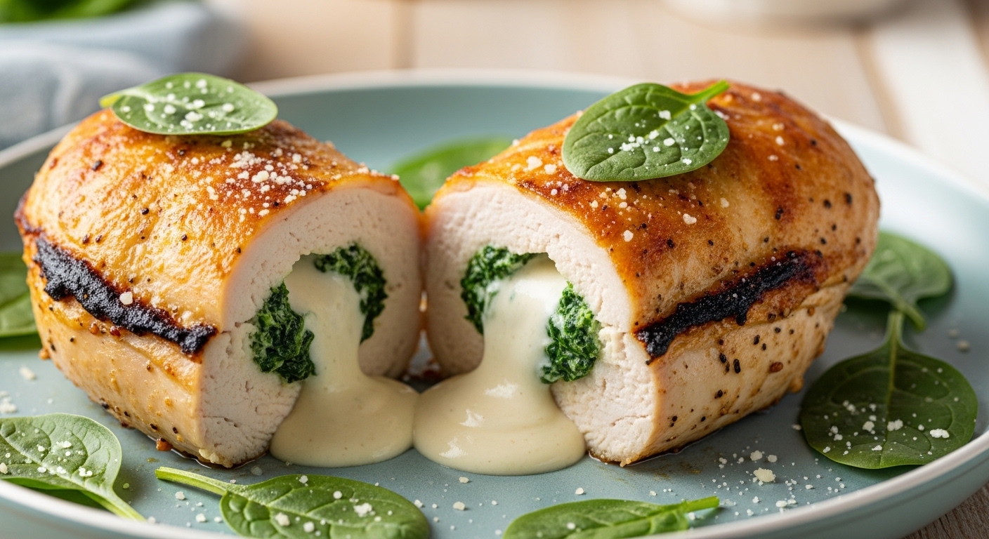 Spinach Stuffed Chicken: A Creamy, Flavorful One-Pan Wonder