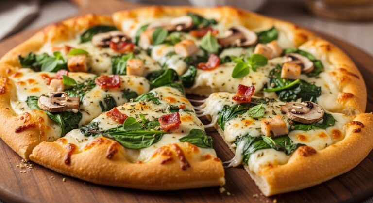 Keto White Sauce Pizza: A Creamy, Low-Carb Twist on a Classic Favorite