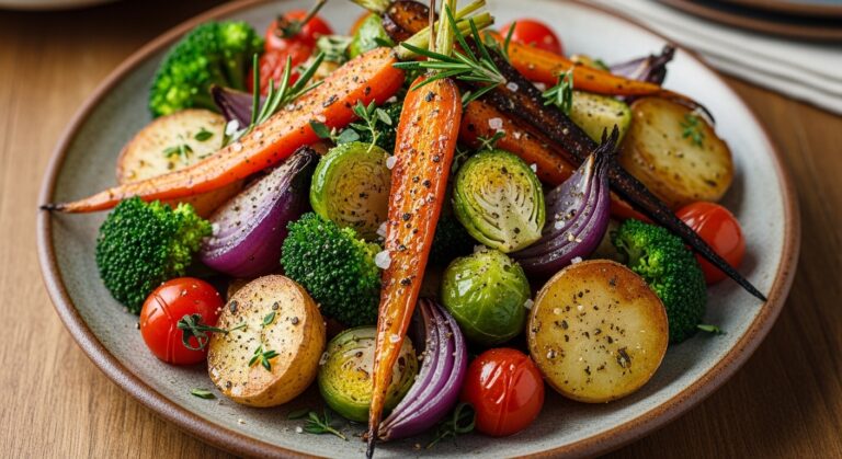 Herb Roast Vegetable Plate: A Flavorful, Healthy Centerpiece for Every Occasion