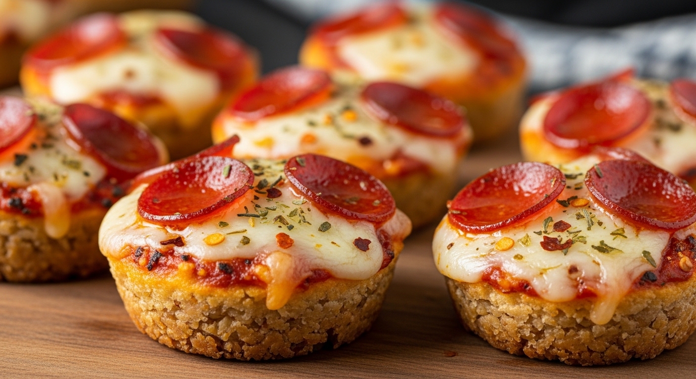 Keto Pepperoni Pizza Bites – A Cheesy, Low-Carb Twist on a Classic Favorite