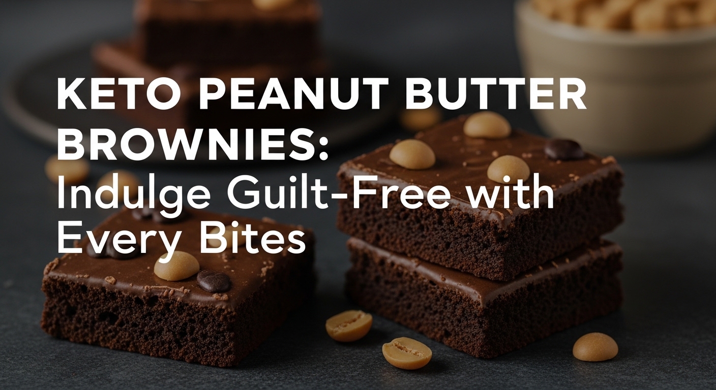 Keto Peanut Butter Brownies: Indulge Guilt-Free with Every Bite