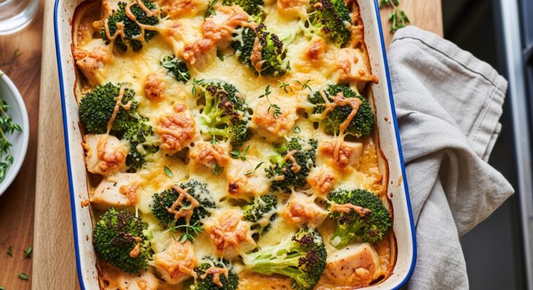 Broccoli Chicken Bake: A Hearty, Flavor-Packed One-Dish Wonder