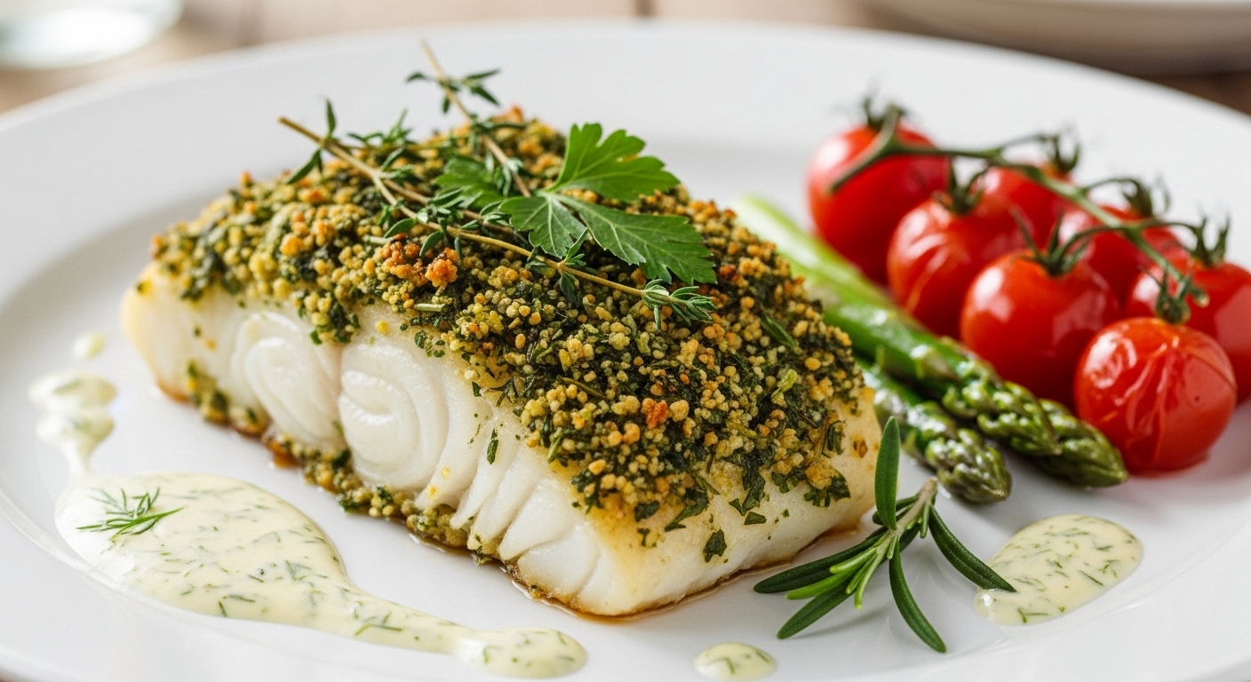 Herb Crusted Cod: A Light, Flavorful Dish You’ll Love