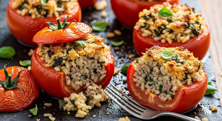 Rice Stuffed Tomatoes: A Hearty, Flavor-Packed Comfort Dish
