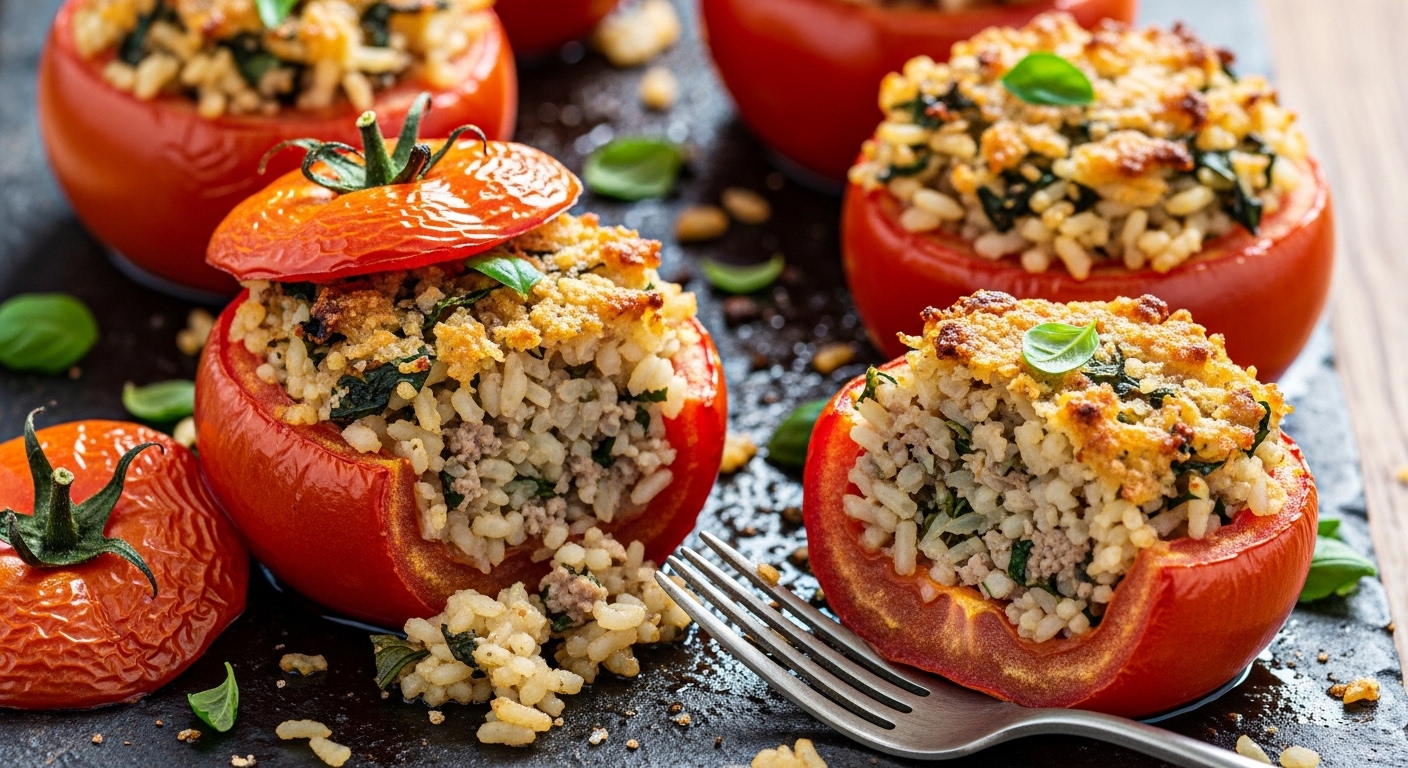 Rice Stuffed Tomatoes: A Hearty, Flavor-Packed Comfort Dish