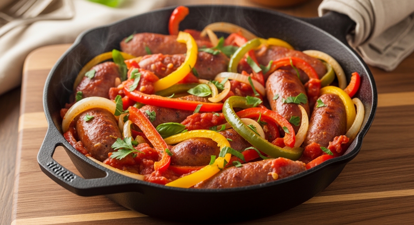 Sausage Peppers Skillet: A Hearty, Flavor-Packed One-Pan Wonder