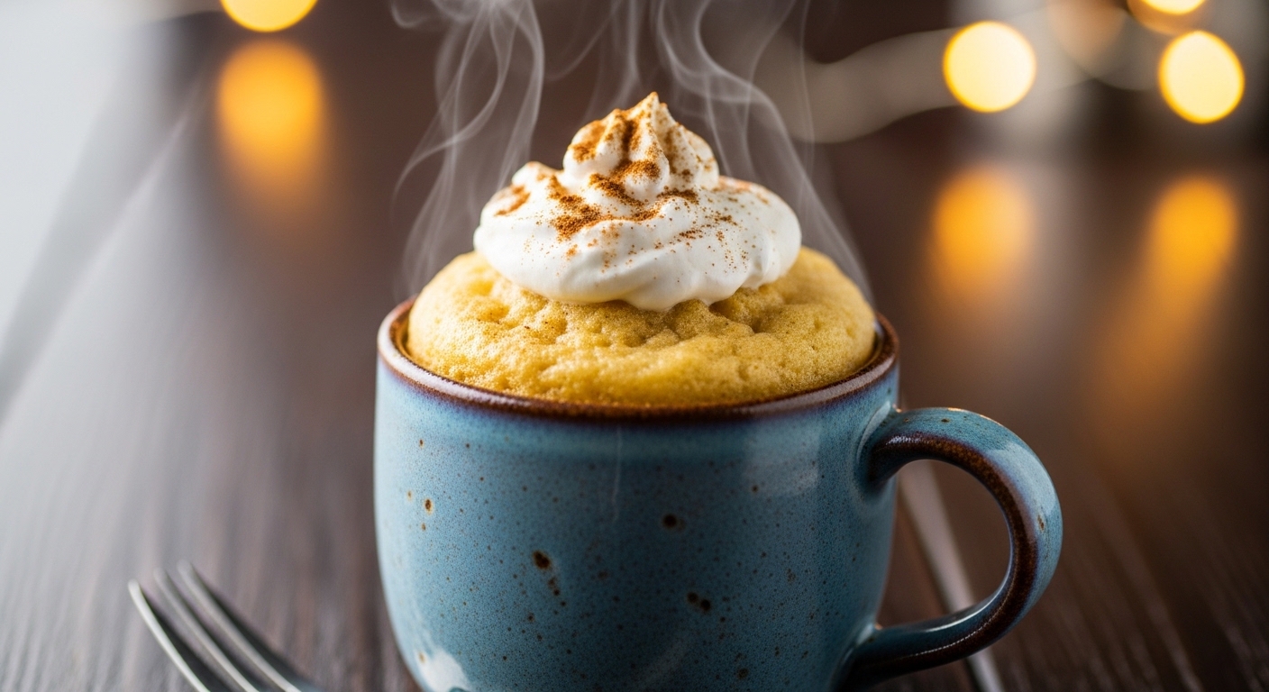 Keto Vanilla Mug Cake: The Perfect Low-Carb Dessert in 60 Seconds