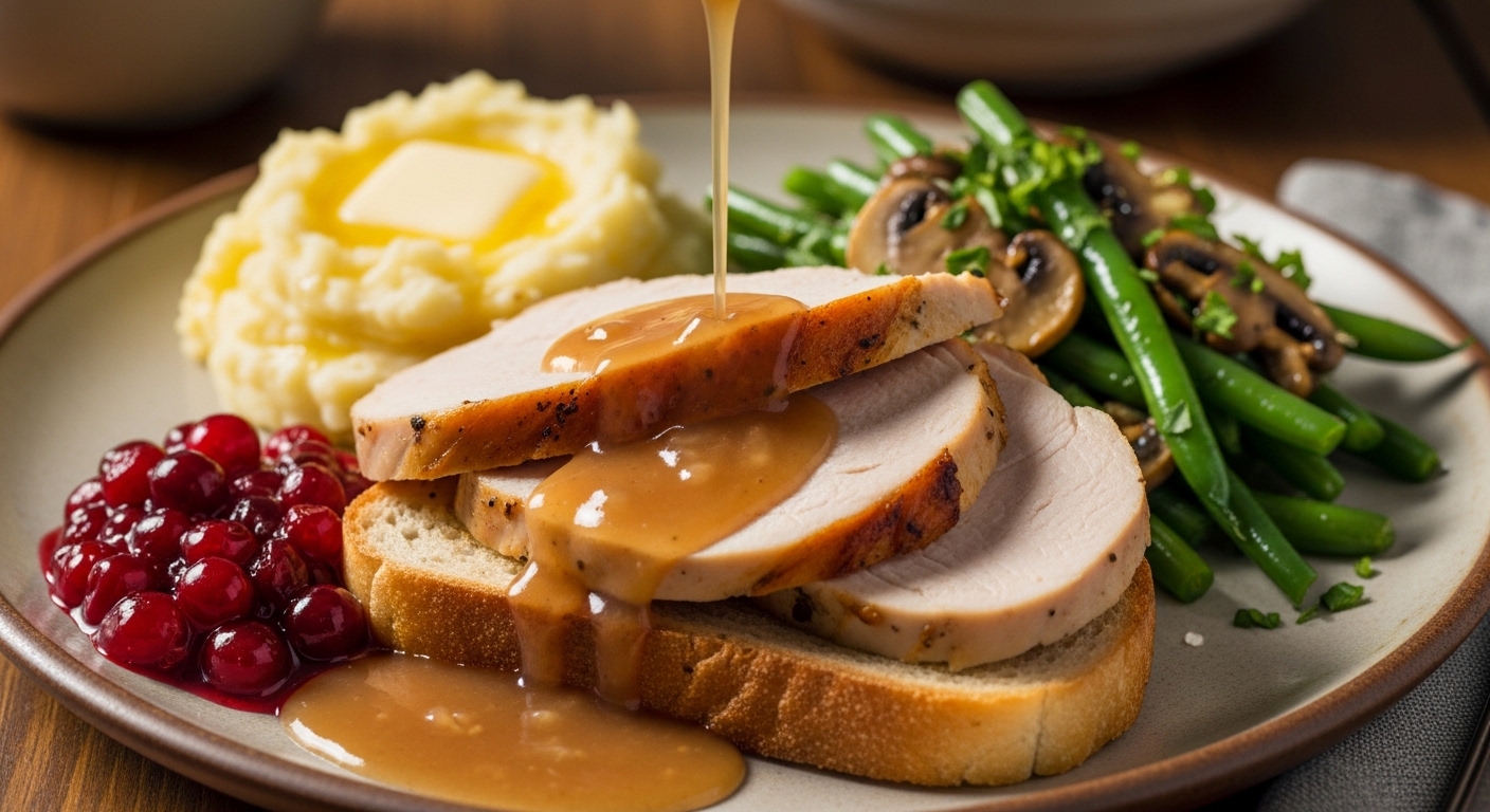 Open Faced Turkey Plate: A Hearty, Comforting Meal That Feels Like Home