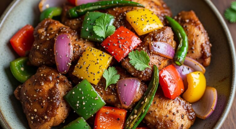 Keto Chicken Pepper Fry: A Flavor-Packed Low-Carb Delight