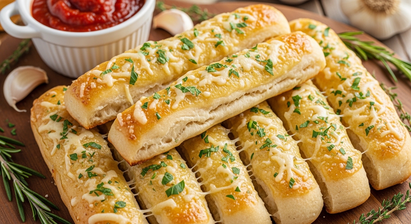 Keto Garlic Breadsticks: A Flavorful Low-Carb Twist on a Classic