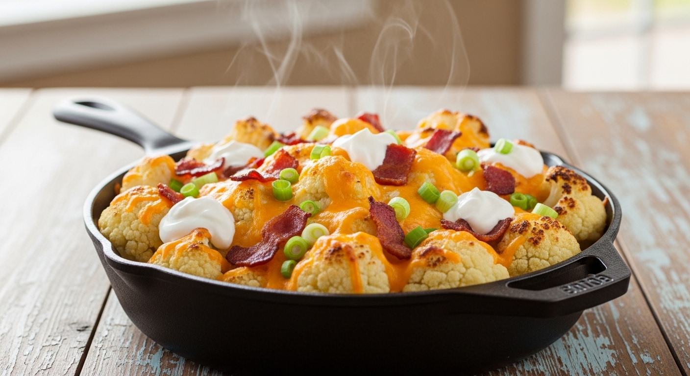 The Ultimate Keto Loaded Cauliflower Bake: A Low-Carb, Cheesy, Comfort Food Revolution