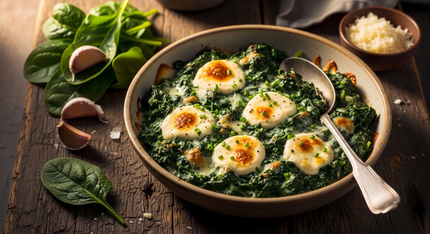 The Ultimate Keto Creamed Spinach: A Low-Carb Side Dish That’s Rich, Creamy, and Irresistible
