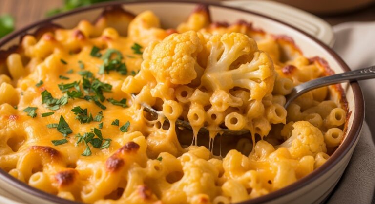 Cauliflower Mac and Cheese: Creamy Comfort with a Healthy Twist