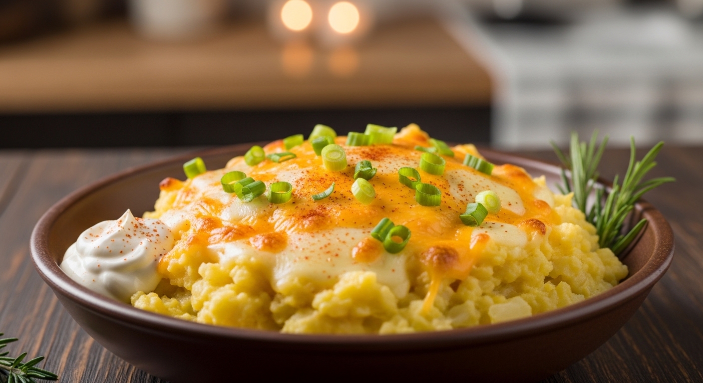 Keto Cheesy Cauliflower Mash – The Ultimate Low-Carb Comfort Food