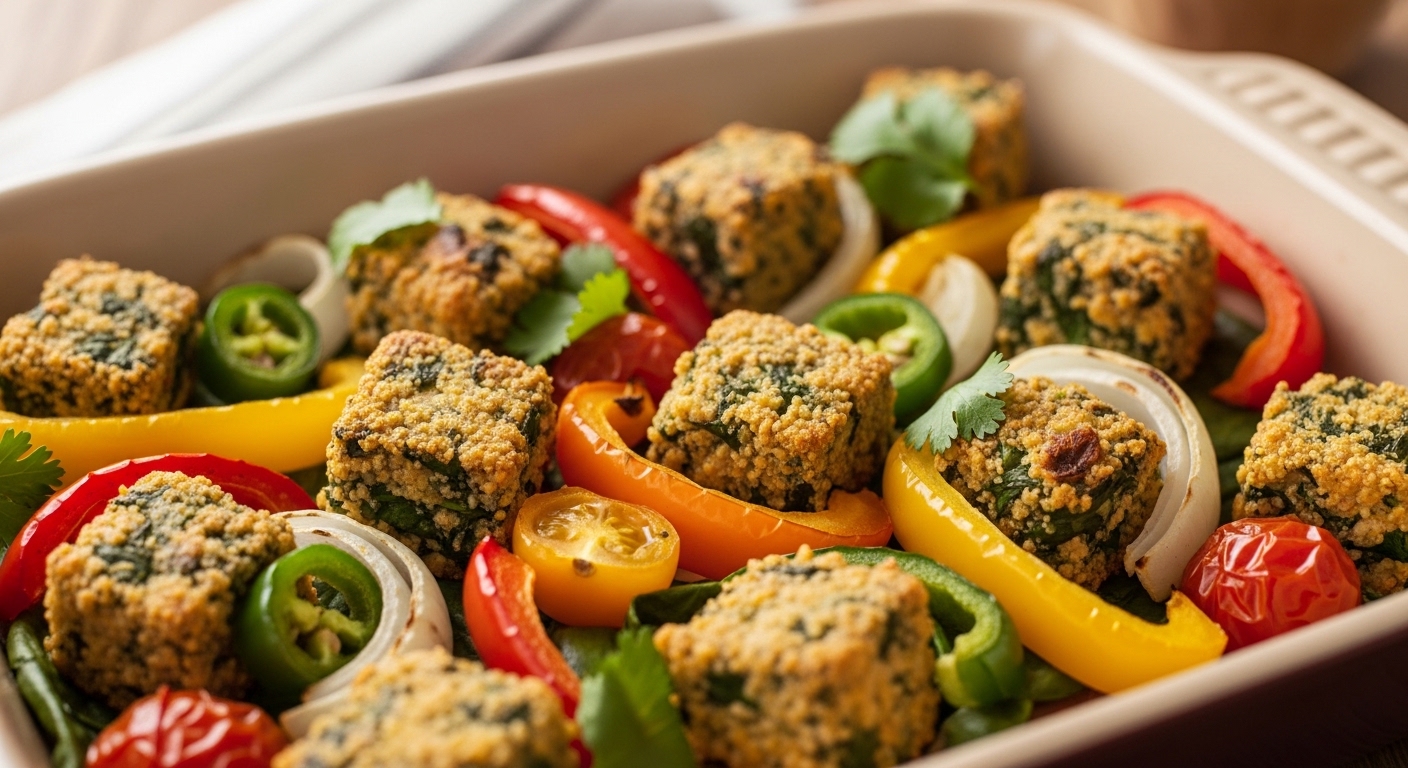 Keto Paneer Pakora Bake – A Low-Carb Twist on a Classic Indian Snack