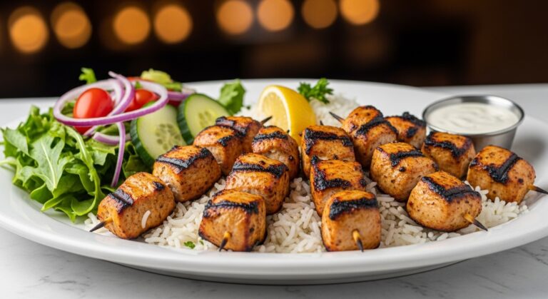 Chicken Shish Plate: A Juicy, Flavor-Packed Mediterranean Delight