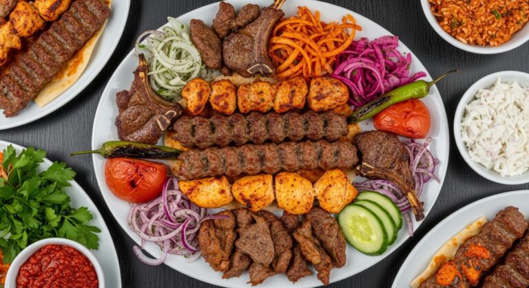 Turkish Kebab Plate: A Hearty Journey Through Flavor and Tradition
