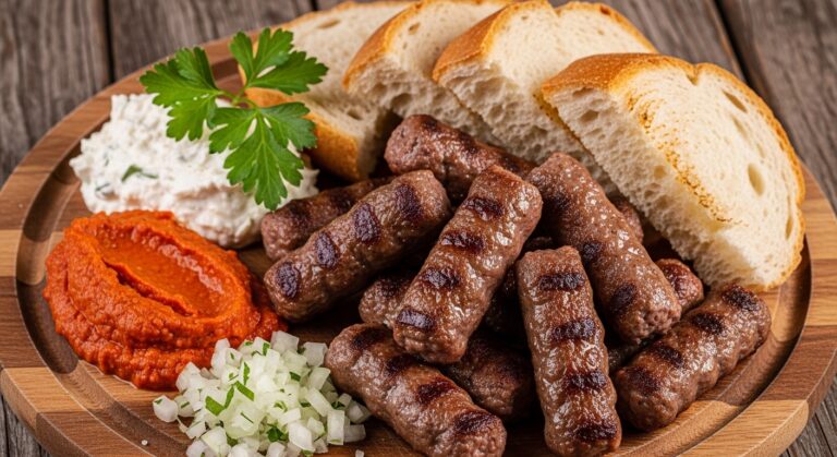 Serbian Cevapi Plate: A Hearty, Flavor-Packed Balkan Classic