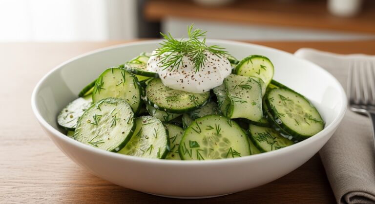 Keto Cucumber Dill Salad: The Perfect Low-Carb Side for Your Next Meal