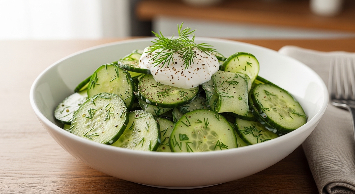 Keto Cucumber Dill Salad: The Perfect Low-Carb Side for Your Next Meal
