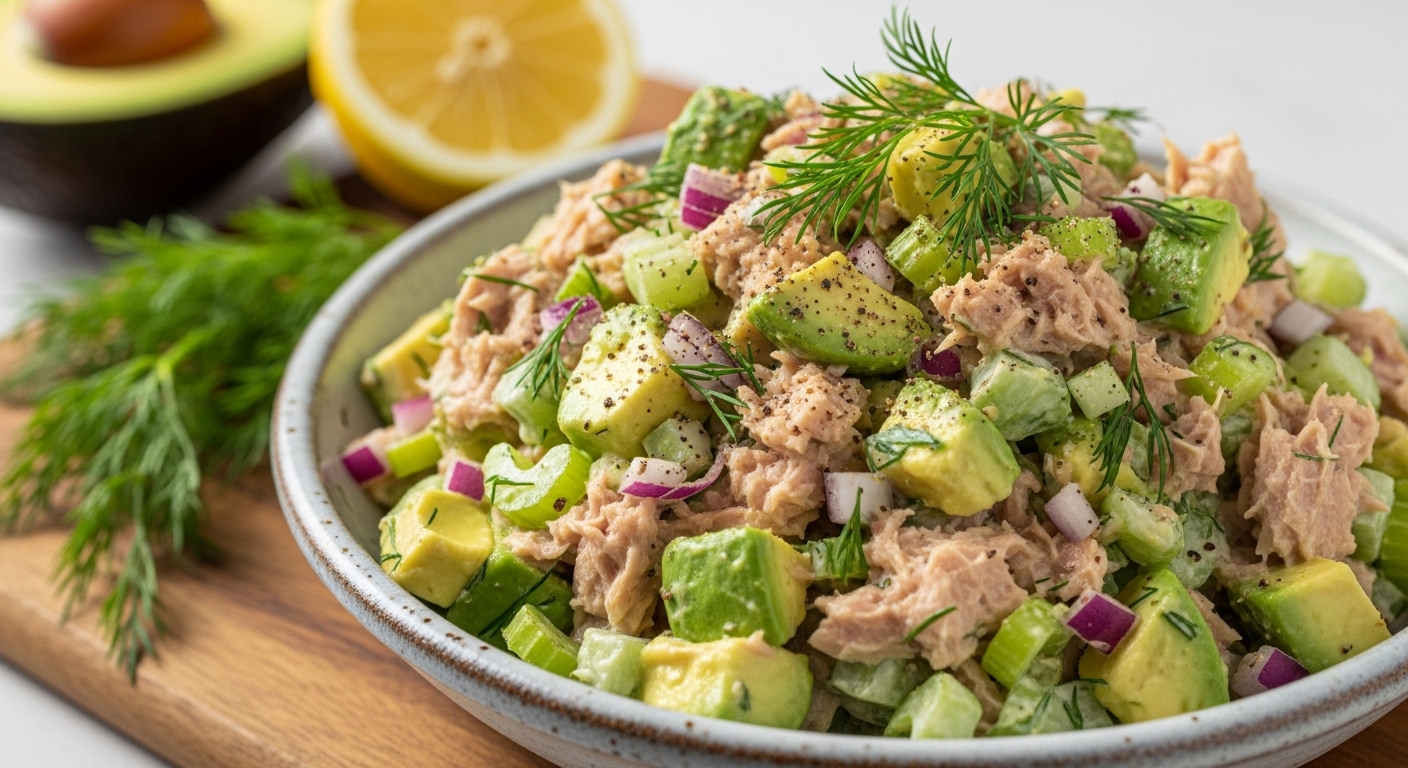 Keto Avocado Tuna Salad: A Creamy, Low-Carb Powerhouse