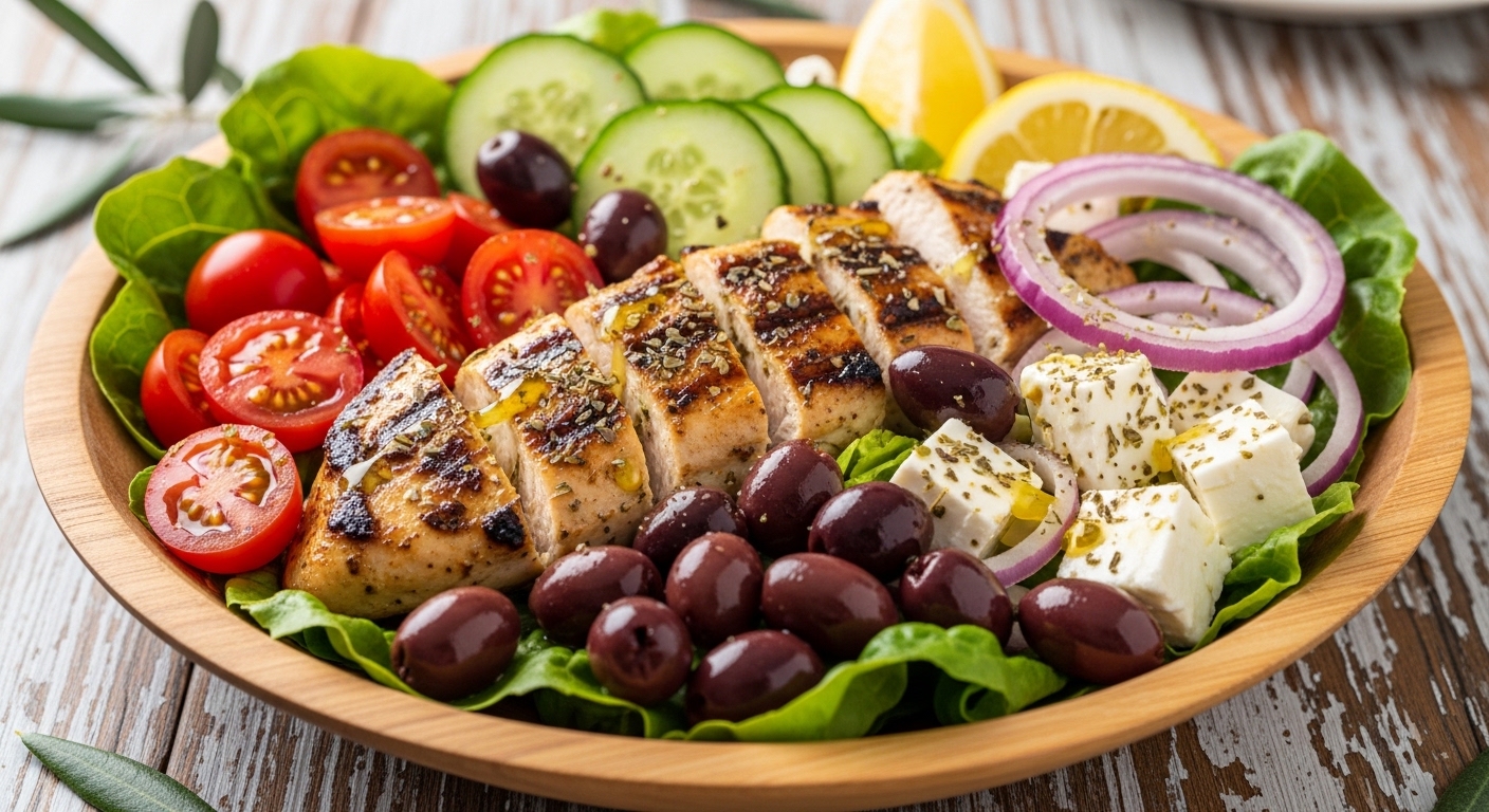 Keto Greek Chicken Salad: A Flavorful, Low-Carb Delight