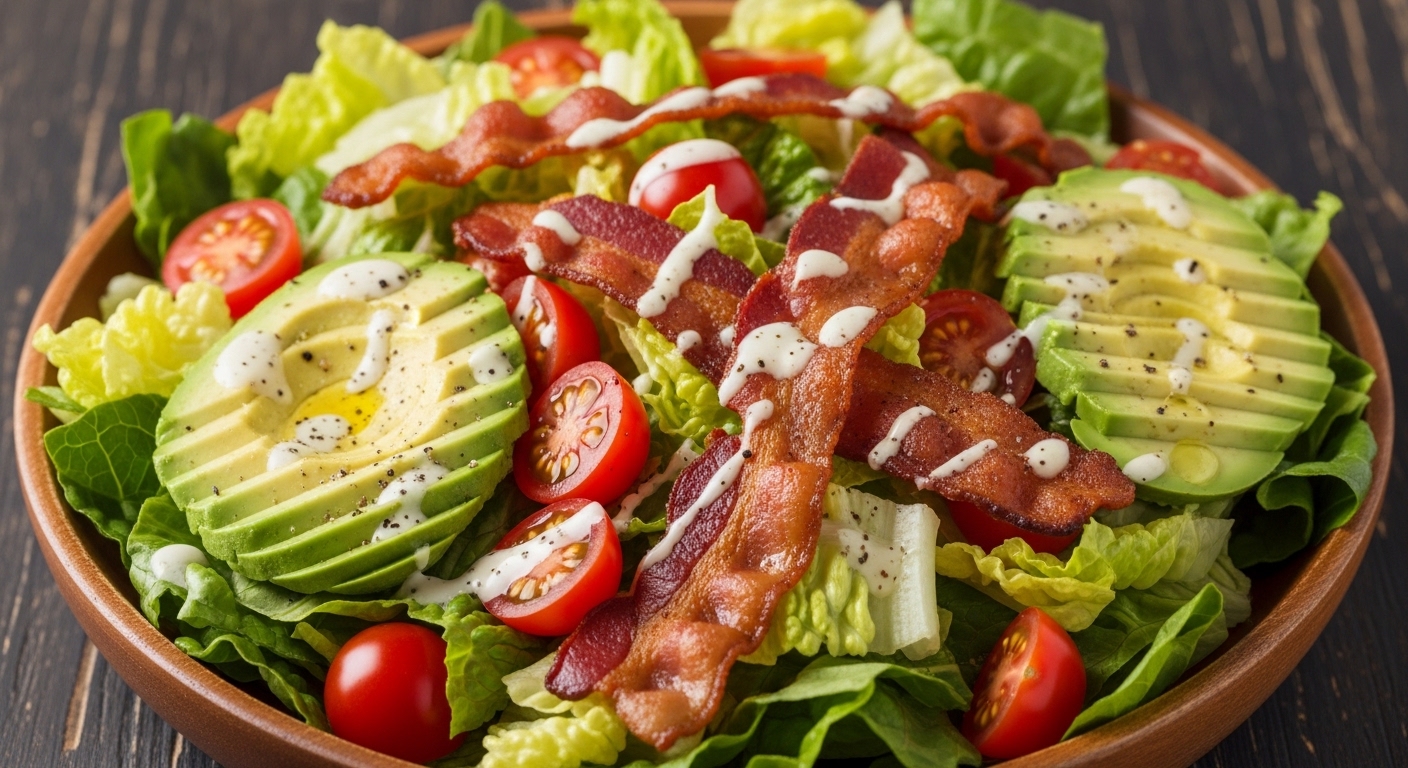 Keto BLT Salad: A Crisp, Flavorful Low-Carb Twist on a Classic Favorite