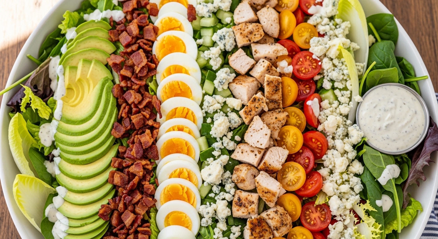 The Ultimate Keto Cobb Salad: A Low-Carb, High-Fat Lunch That Satisfies