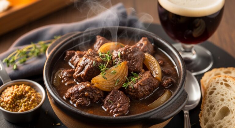 Belgian Carbonnade: A Hearty Beef Stew Rooted in Belgian Tradition