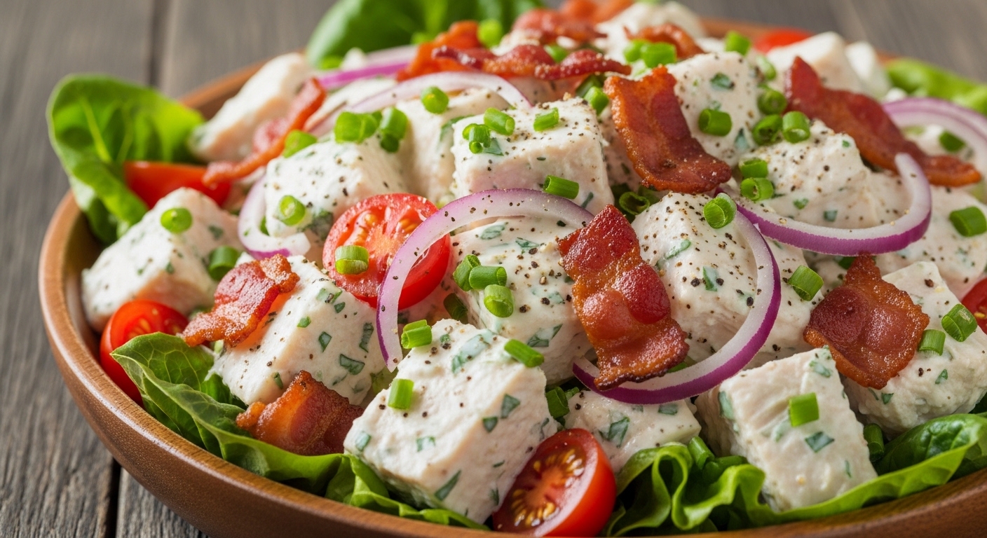 Keto Bacon Ranch Chicken Salad: The Ultimate Low-Carb Comfort Food
