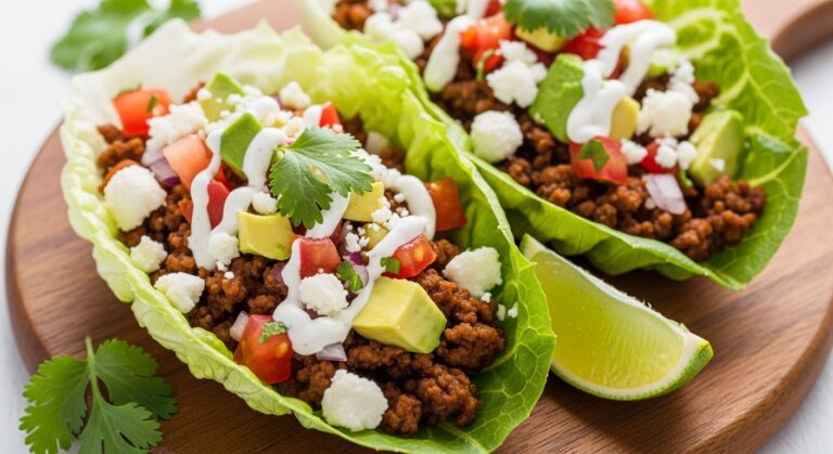 Keto Beef Lettuce Tacos: A Low-Carb Delight That Satisfies Every Craving