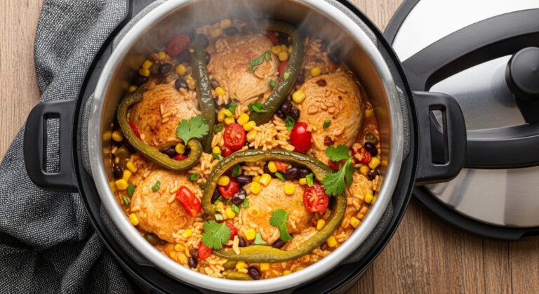 Poblano Chicken Rice: A Fiery, Flavorful One-Pot Wonder