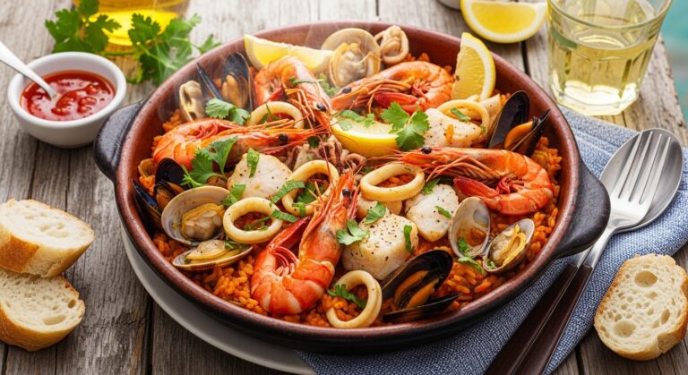 Portuguese Seafood Rice: A Flavorful Journey Through the Atlantic