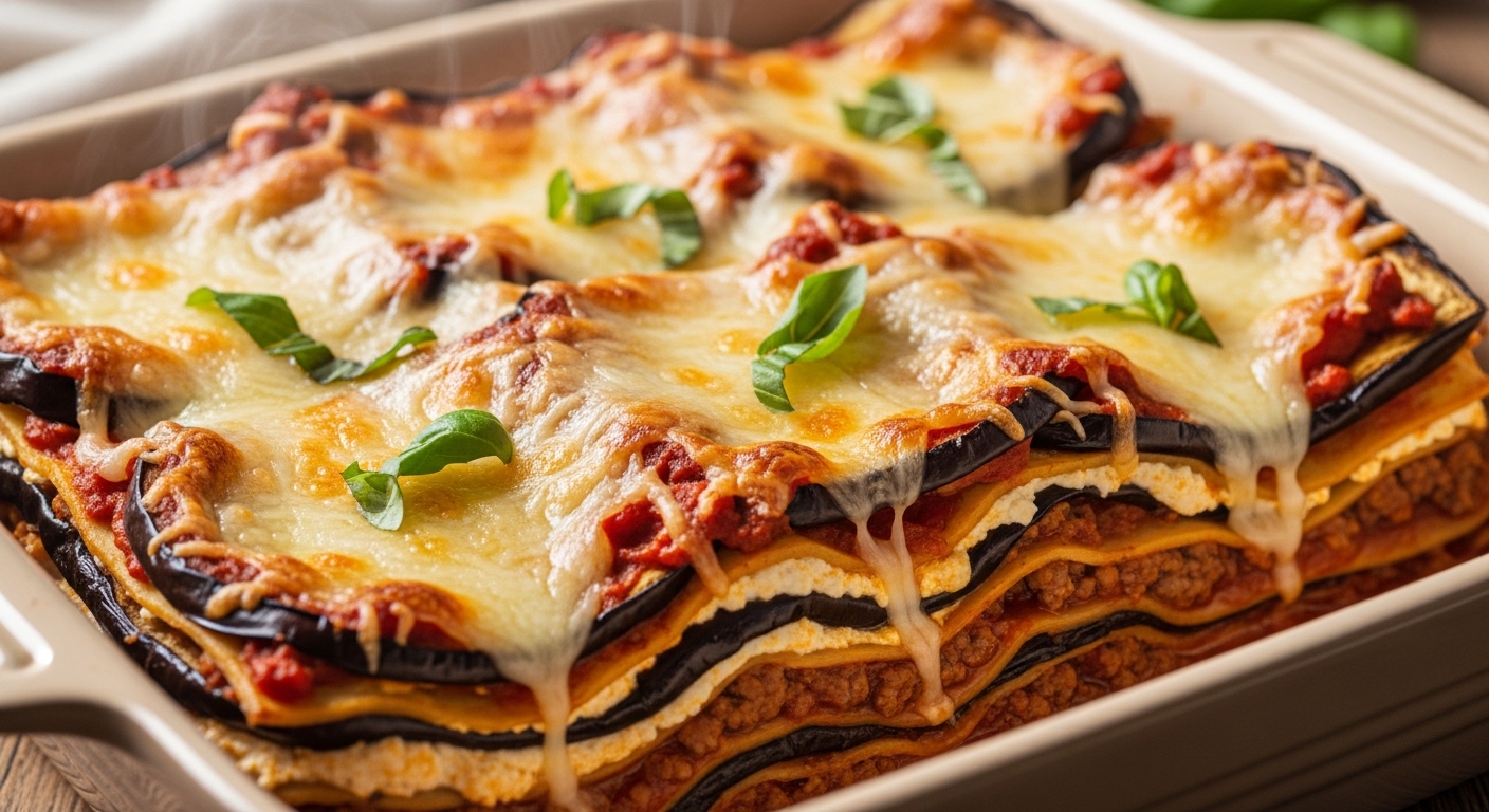 Keto Eggplant Lasagna: A Low-Carb Italian-Inspired Comfort Dish