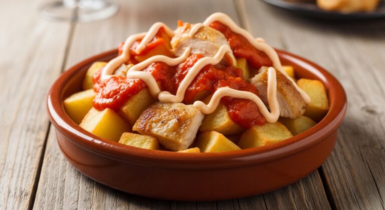 Patatas Bravas con Pollo: La Receta Perfecta de la Tapas Españolas