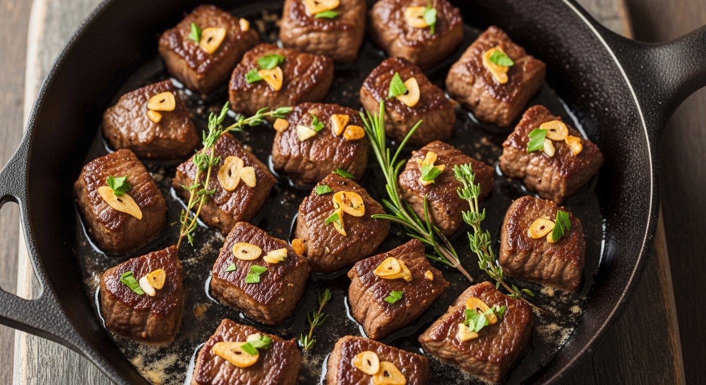 Keto Garlic Butter Steak Bites: The Perfect Low-Carb Comfort Food