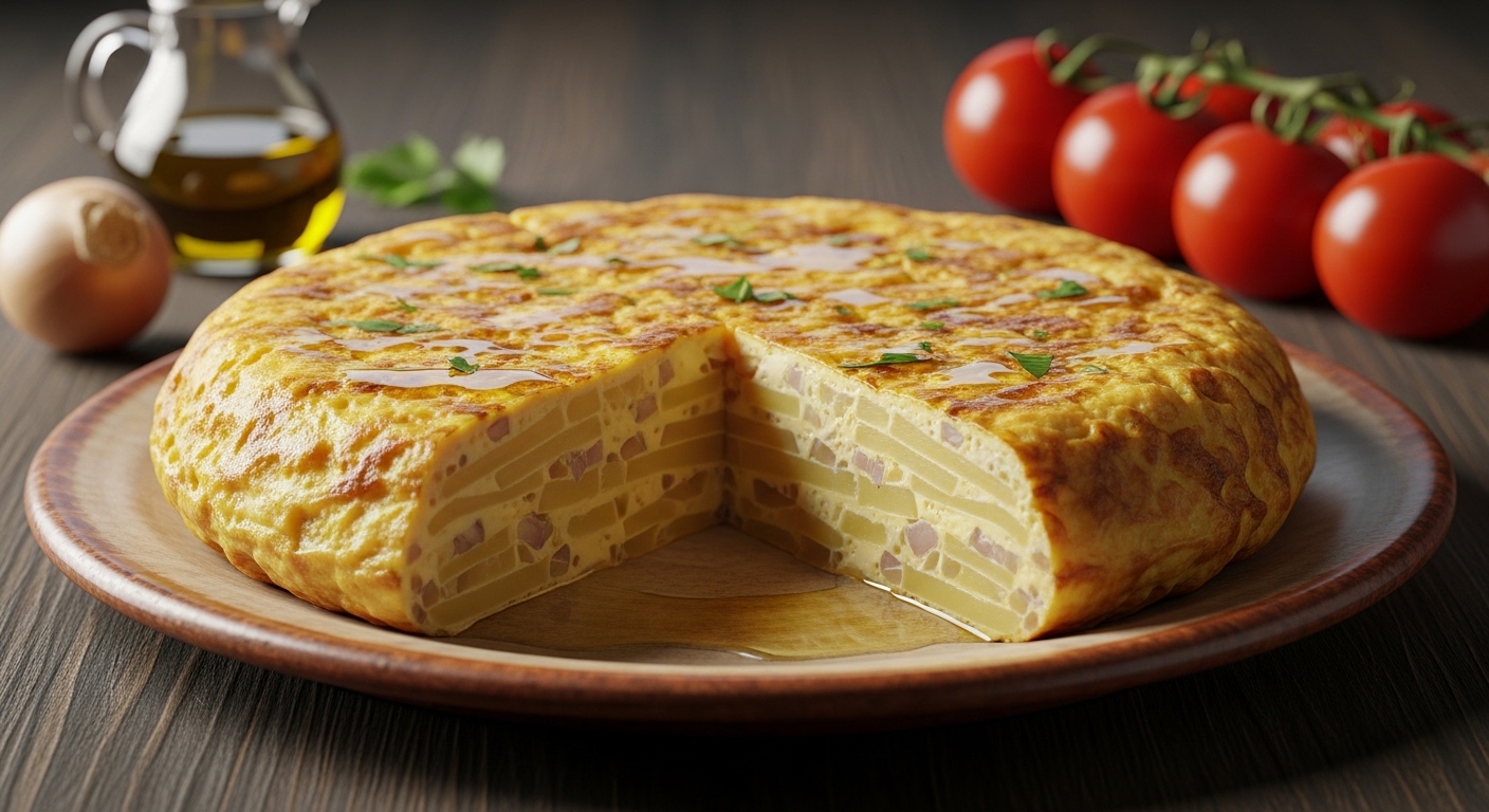 Tortilla Espanola Plate: The Heart of Spanish Cuisine