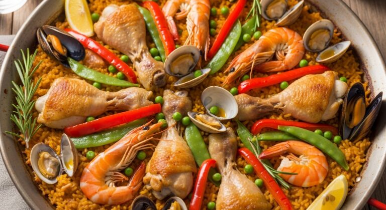 Chicken Paella: A Flavorful Spanish Classic with a Savory Twist