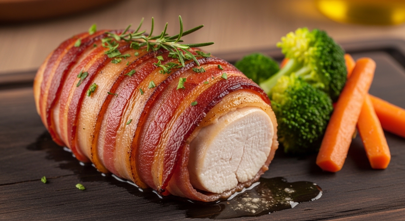 Keto Bacon Wrapped Chicken Breast: A Flavorful Low-Carb Delight
