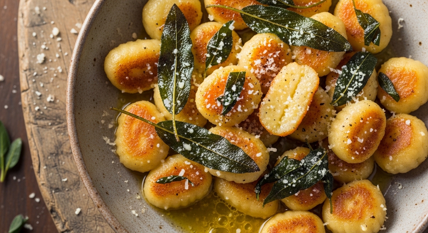 Gnocchi with Sage Butter: A Timeless Italian Comfort