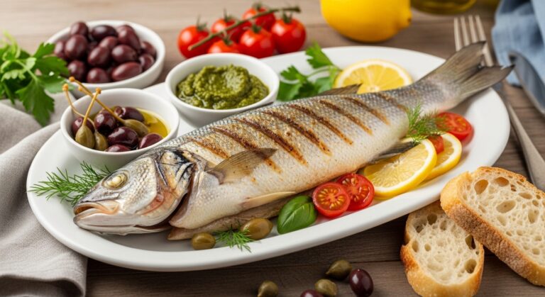 Mediterranean Grilled Sea Bass: A Fresh, Flavorful Delight
