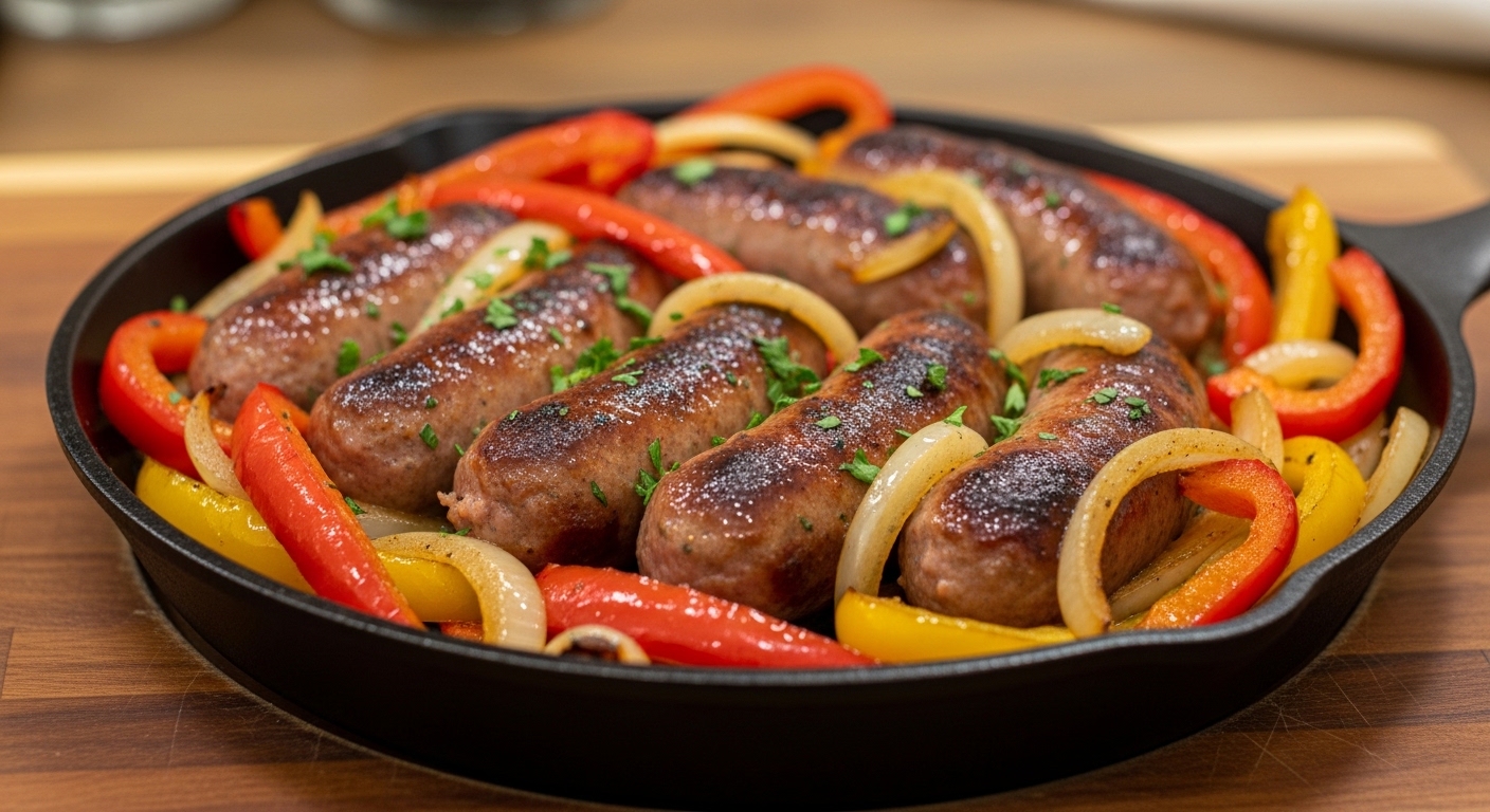 Keto Sausage and Peppers: A Hearty, Low-Carb Twist on a Classic