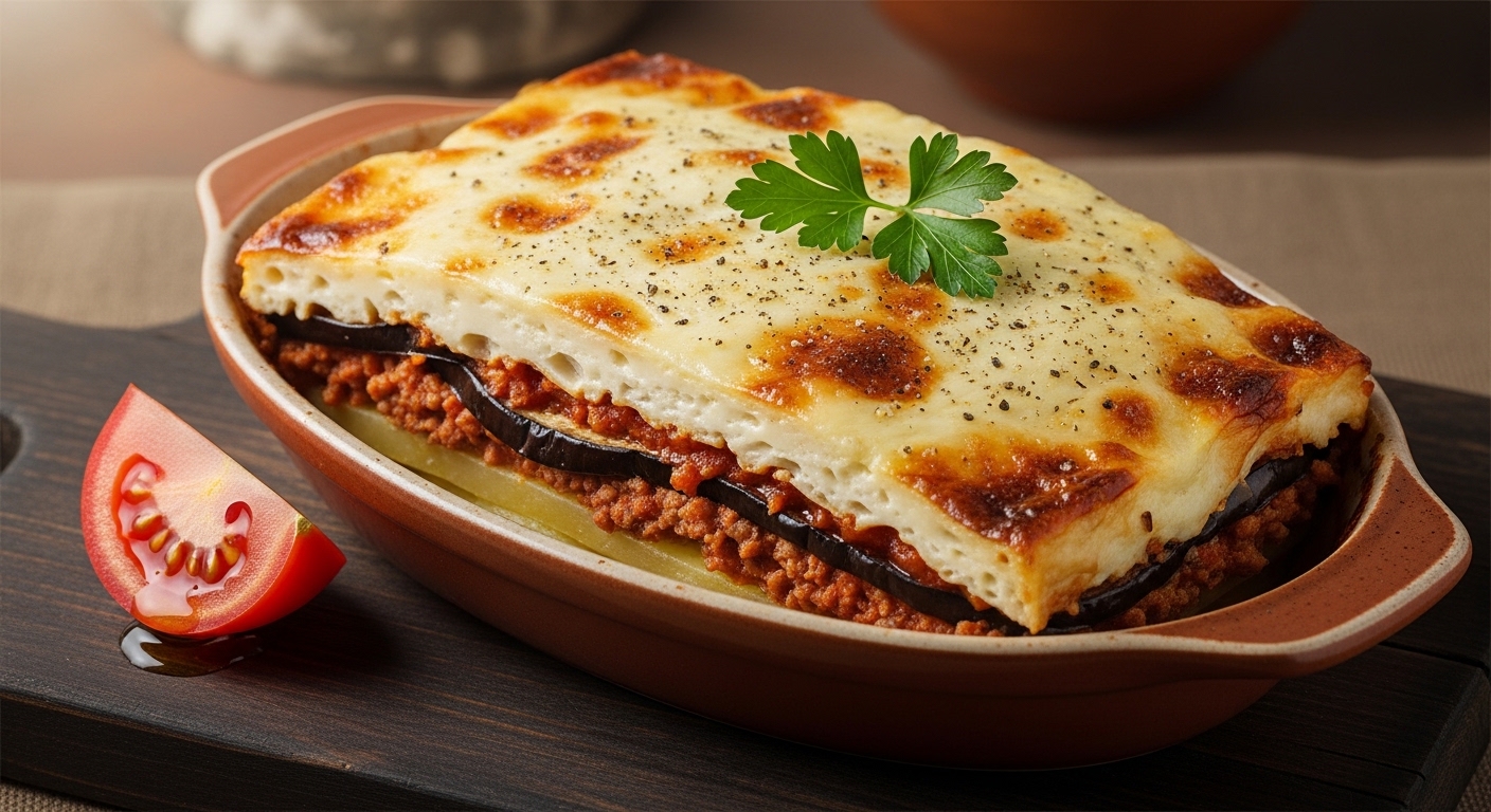 Greek Moussaka: A Rich, Layered Taste of the Mediterranean